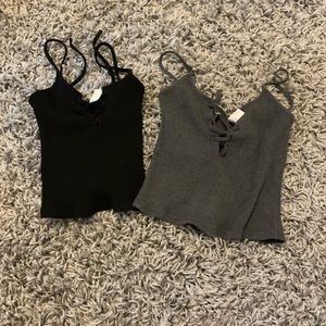 🔥 price drop‼️ Set of two crop tops
